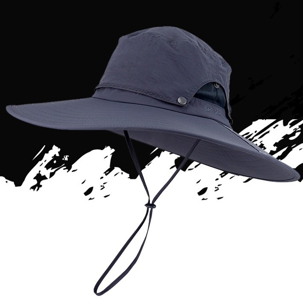 遮陽帽 帽子 登山帽 男帽 漁夫帽 防曬帽 帽子 男生帽子 大號 透氣帽 防紫外線 大簷帽 戶外帽 釣魚帽 健行 062