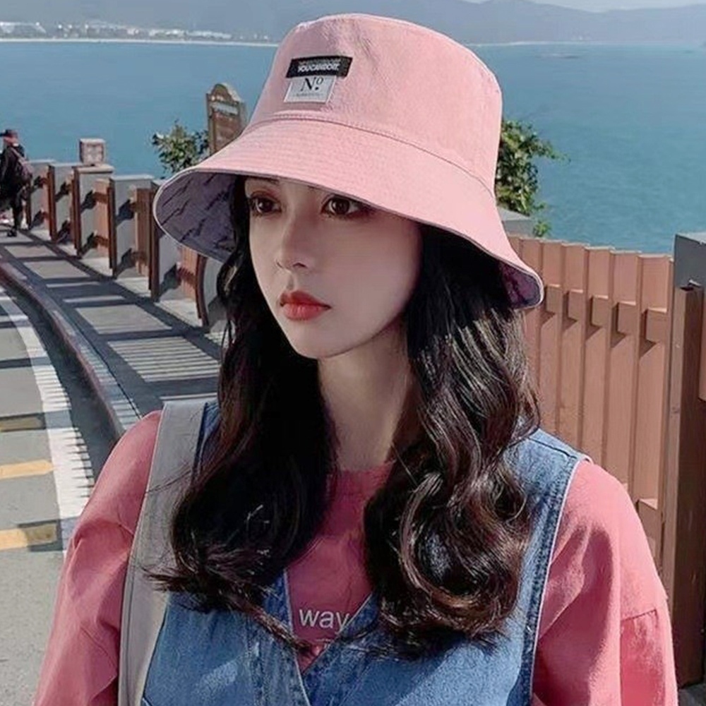 帽子 漁夫帽 登山帽 露營帽 女生帽子 小清新 防曬遮陽帽 釣魚帽 工裝帽 韓版 日系帽子 大頭圍帽子 雙面帽子 052