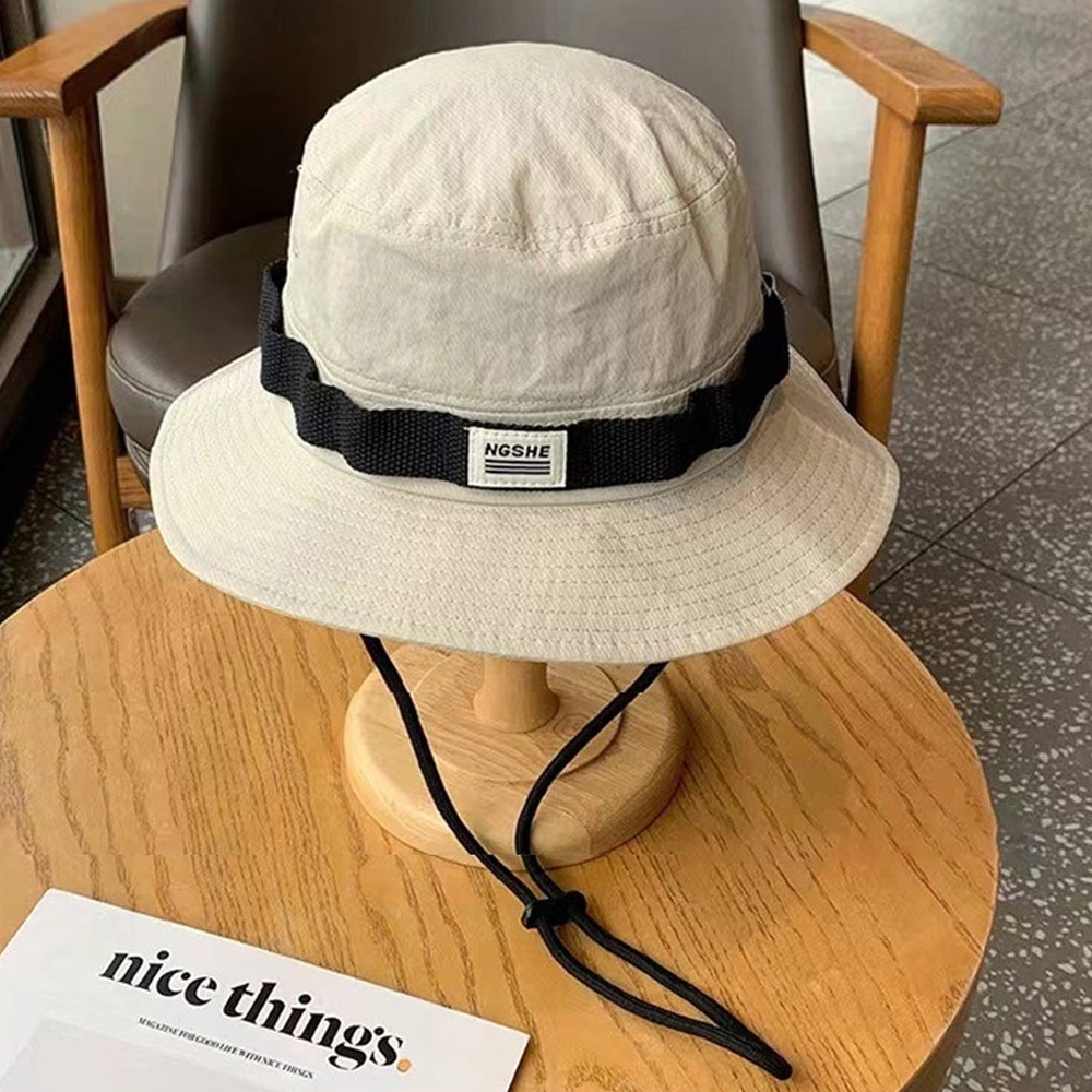 帽子 漁夫帽 釣魚帽 登山帽 遮陽帽 戶外帽 日系帽子 牛仔帽 撞色 遮陽防曬帽 男帽 女帽 露營帽 黃色帽子 050