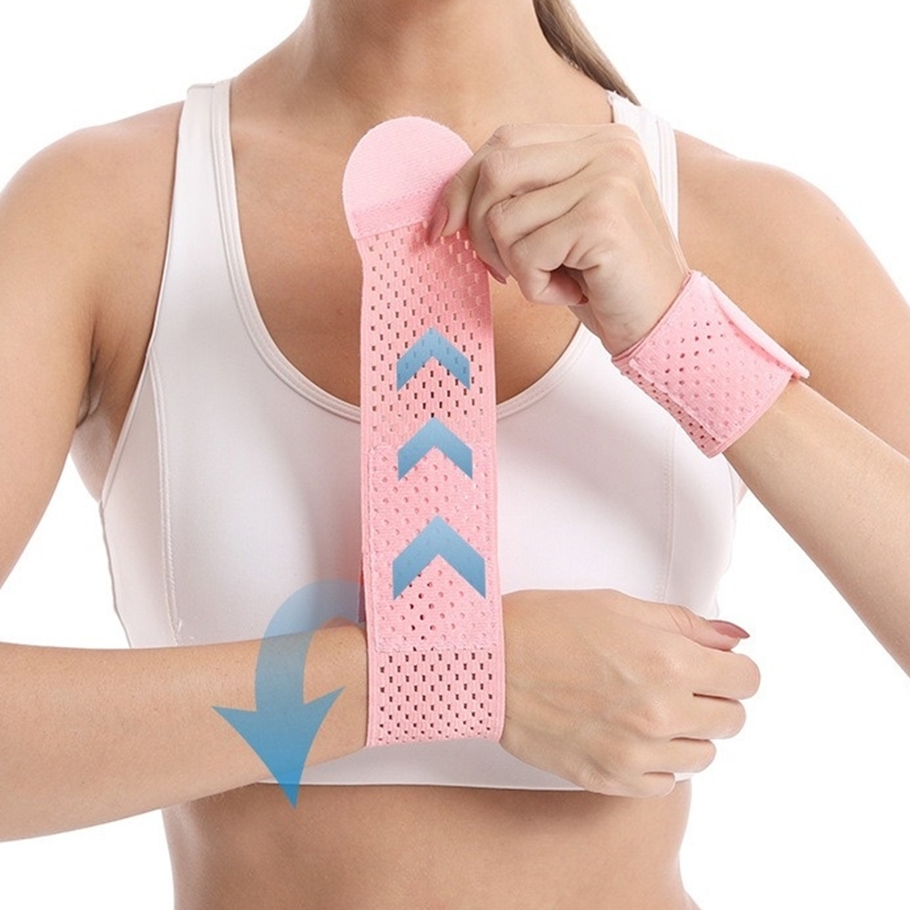 運動護腕 腱鞘護腕 可調節 超薄 透氣 速乾 網狀繃帶 拇指護腕 彈力手套 運動手套 重訓 訓練 瑜伽 吸汗護腕 002