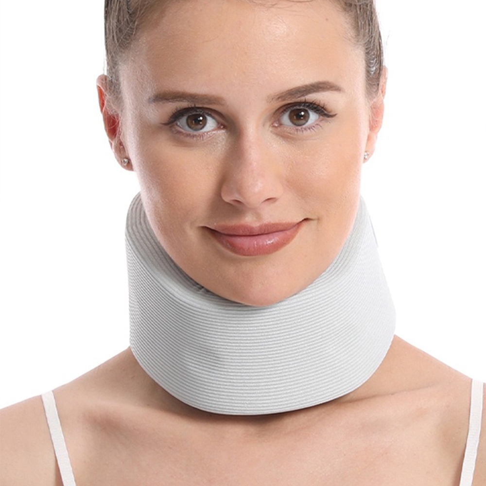 護頸 支撐 護頸套 脖套 頸托 紓緩減壓 固定頸架 防低頭 脖子矯正器 護具 頸帶 辦公室小物 冰絲 出國必備 001