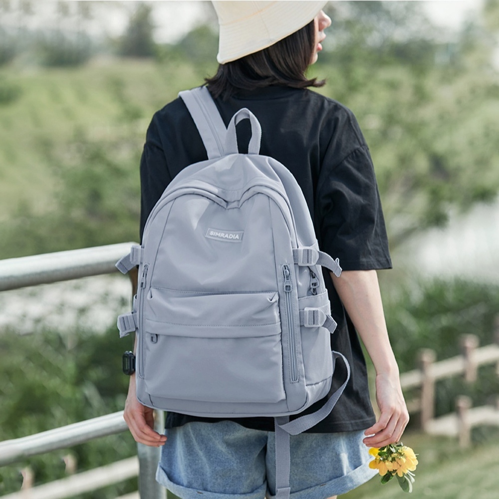 包包 後背包 大容量後背包 防水後背包 雙肩包 尼龍後背包 奶茶色包包 媽媽包後背包 日系包包 旅行後背包 禮物 915