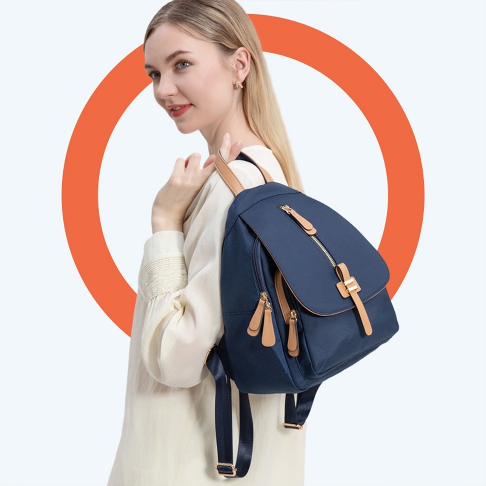 包包 後背包 小包包 尼龍後背包 過夜包 旅行背包 深藍色包包 雙肩包 背包 可愛包包 媽媽包 生日禮物女生實用 911