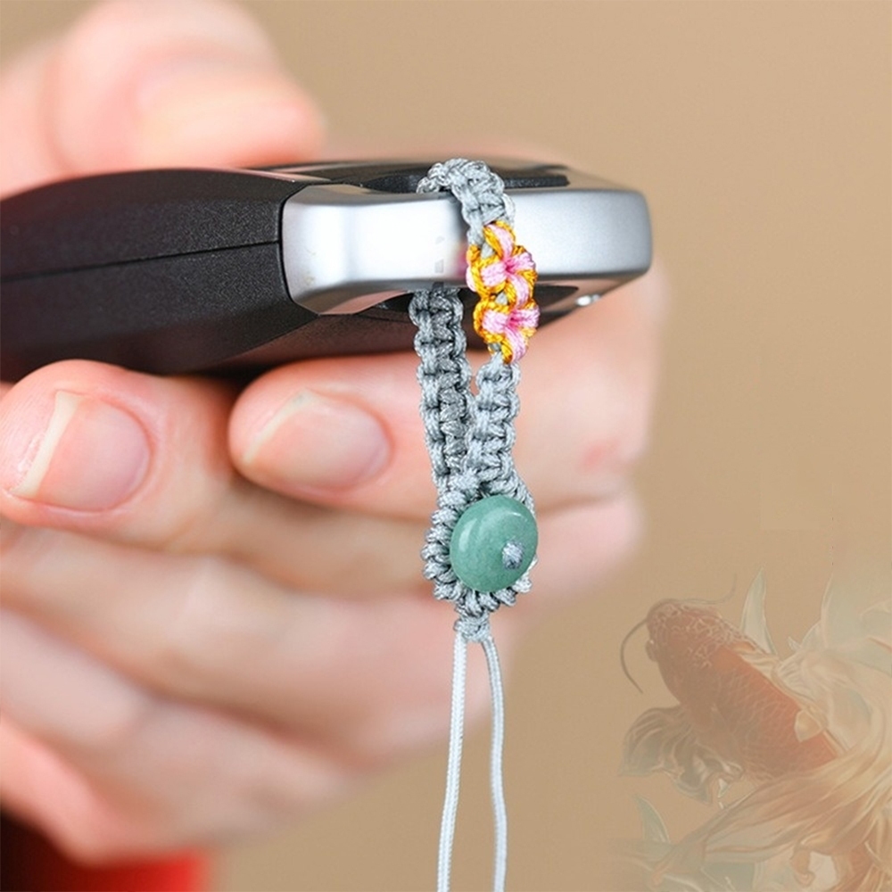 手工編織 手機掛繩 小眾設計 鑰匙扣 吊墜扣 包包 掛件 招桃花小物 鑰匙扣環 簡約 隨身 男女通用 交換禮物 012