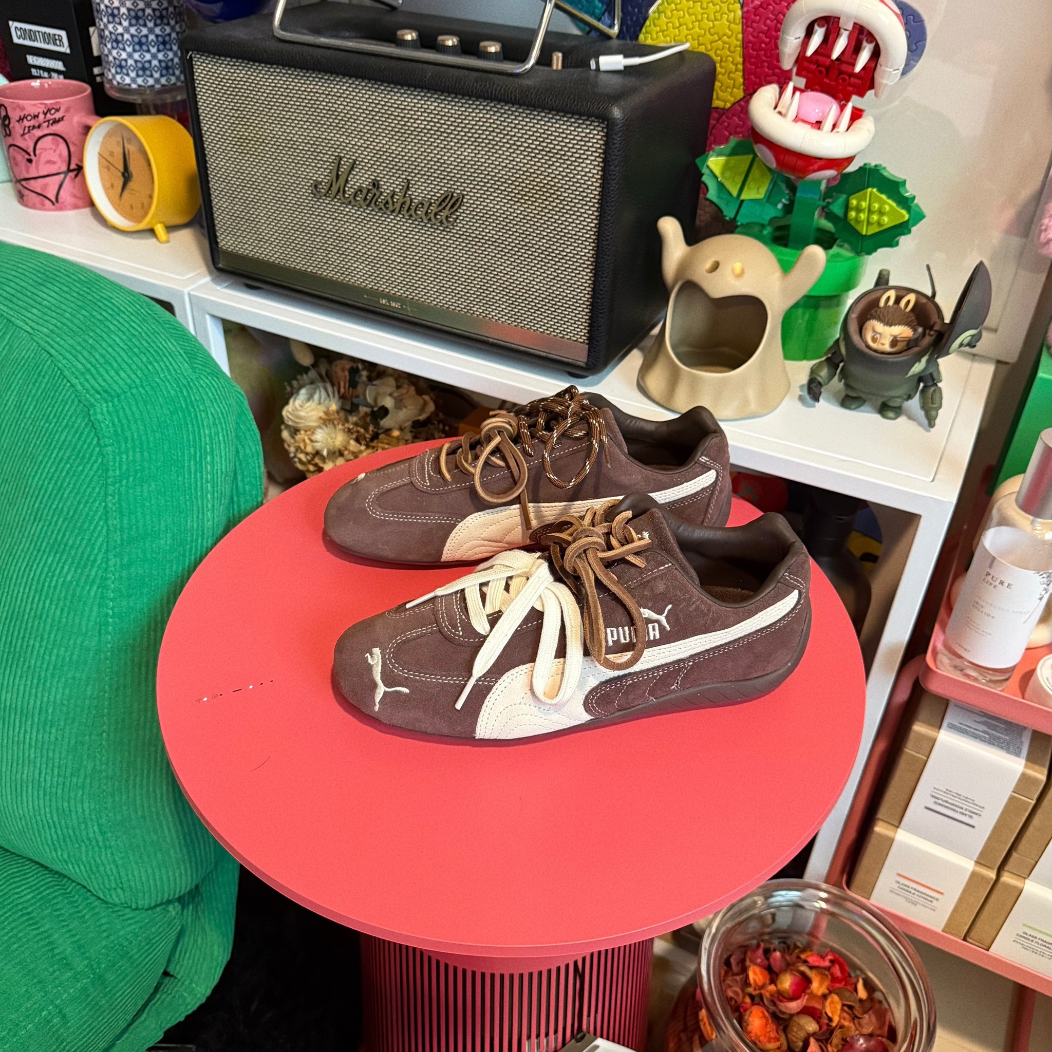 PUMA Speedcat TTF 巧克力棕 外縫線 小LOGO 賽車 復古鞋 40390301