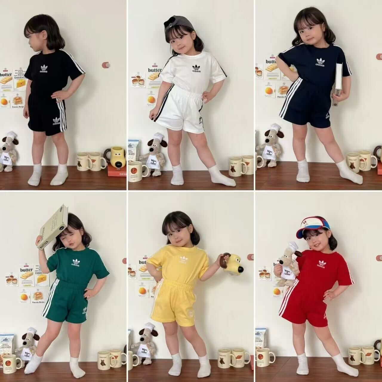 廠單 Adidas經典夏款套裝