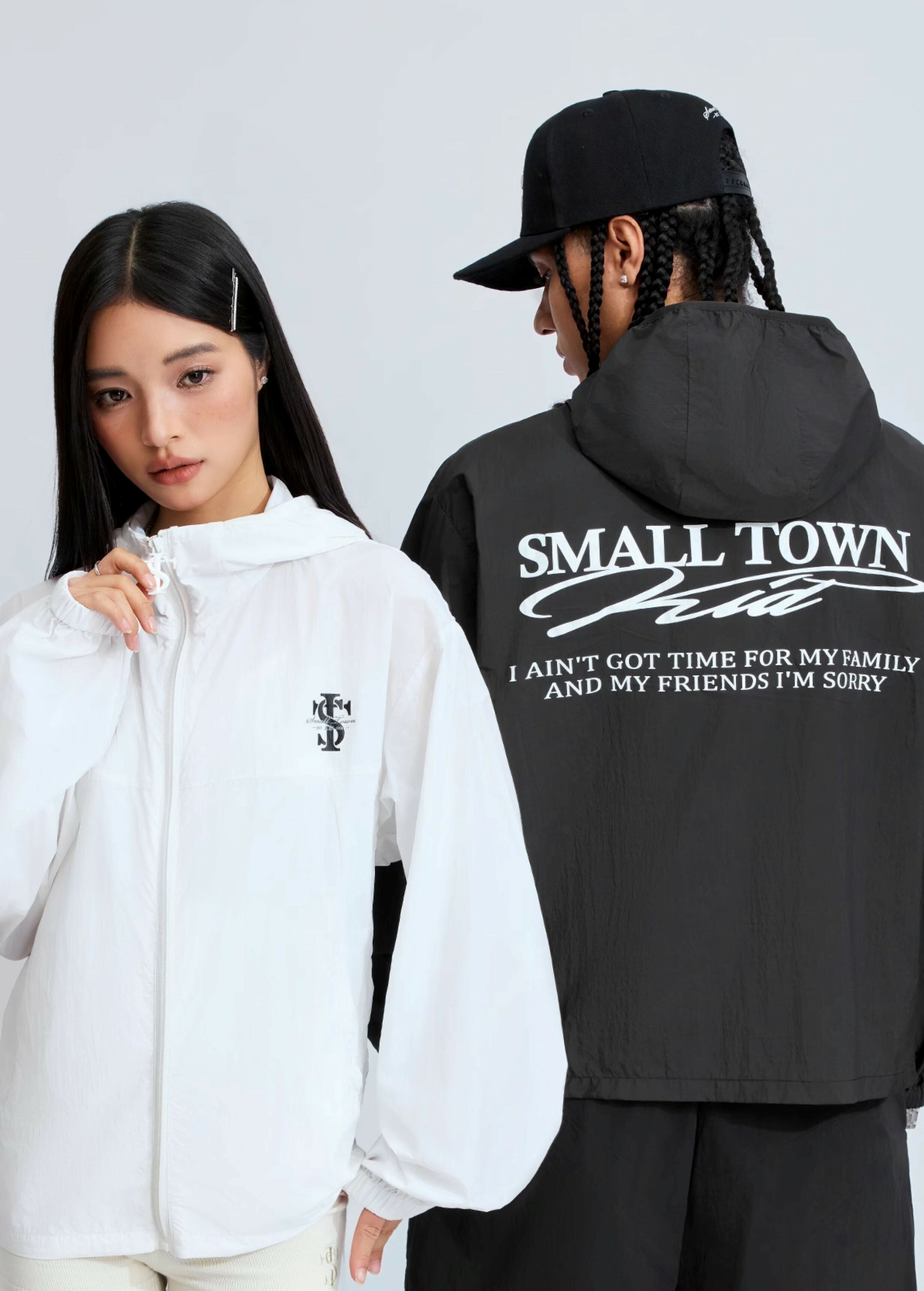 STK SmallTownKid 基礎LOGO 抗UV 防曬外套