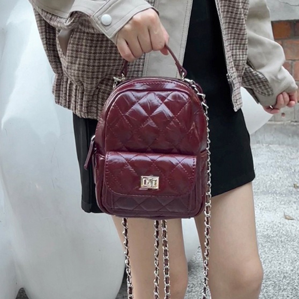包包 背包 小背包 雙肩包 後背包 迷你包 鏈條包 雙肩包 菱格包 女包 女生包包 後背包女 小香風包包 手提包 948