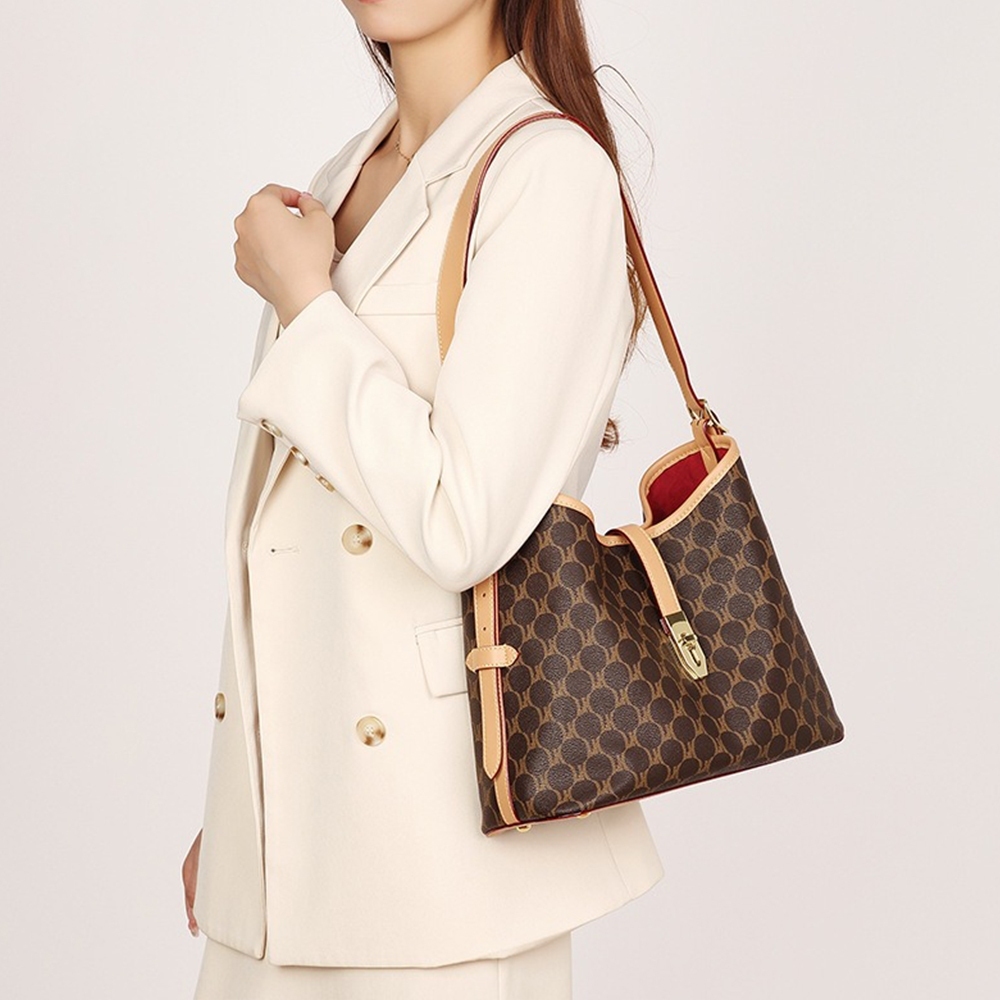 包包 單肩包 側肩包 肩背包 斜背包 斜肩包 托特包 女生包包 女包 大包 腋下包 老花包 包包女 大容量包包 947