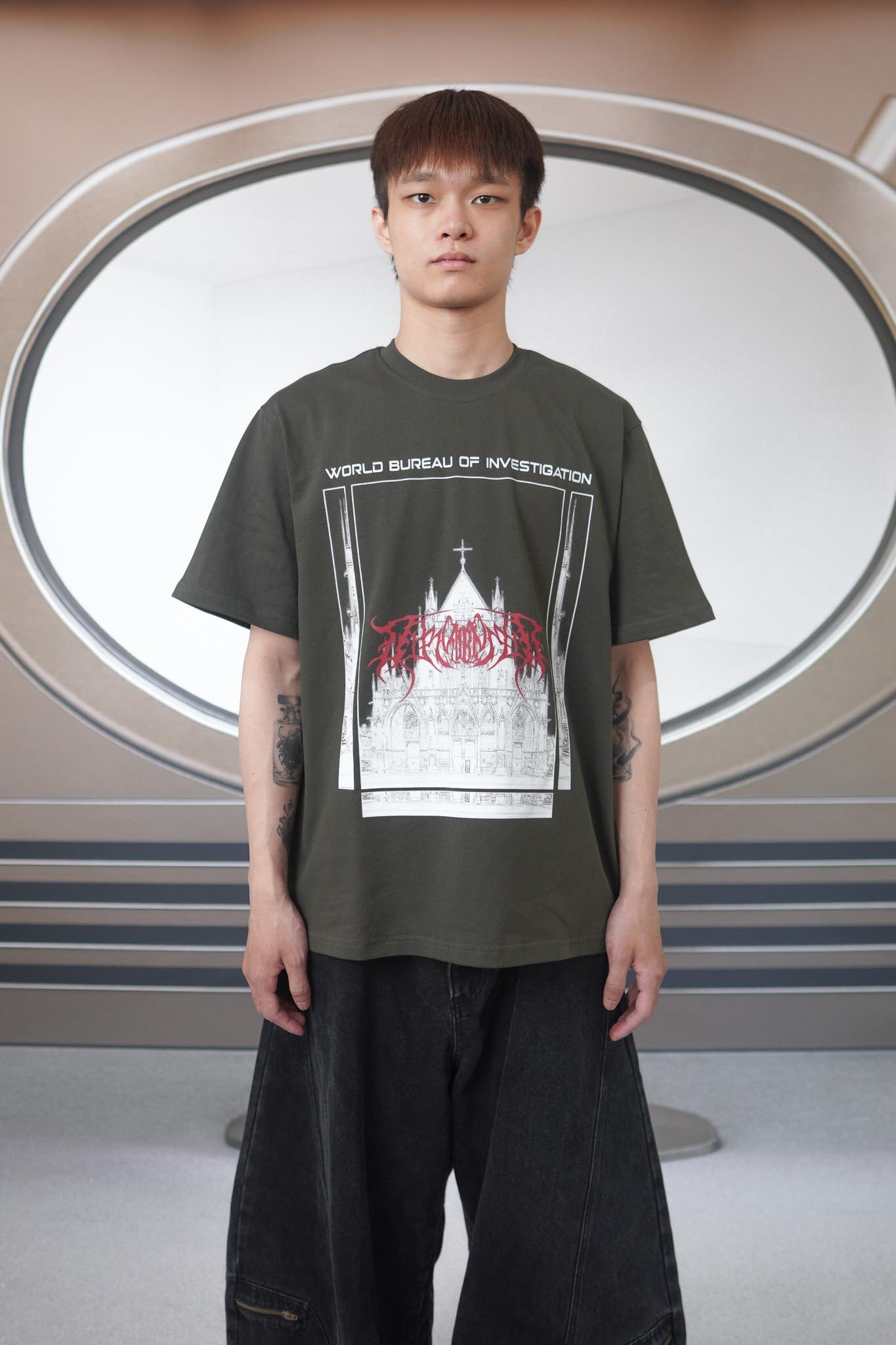 WBI 25SS SACRED 構 SACRED VAULT SERIES A-06 建築 短袖