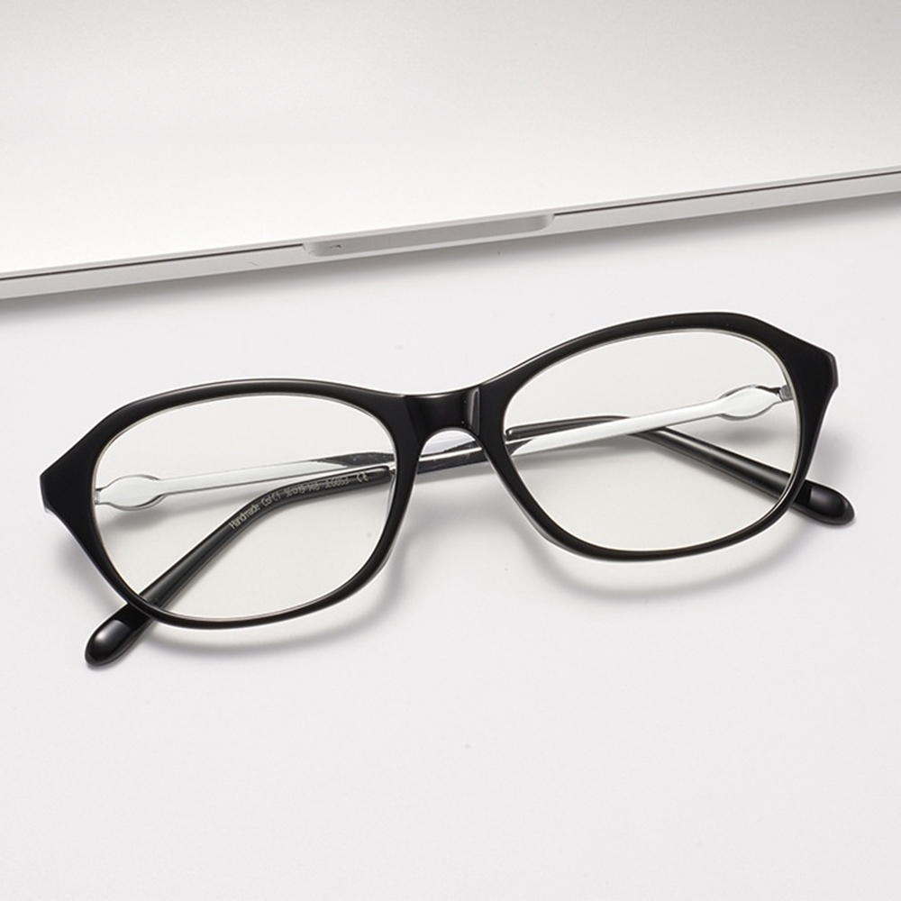 眼鏡框 眼鏡架 眼鏡女 老錢風 ins 貓眼眼鏡 素顏眼鏡 黑框眼鏡 無配度眼鏡框 粗框眼鏡 生日禮物 復古眼鏡 034