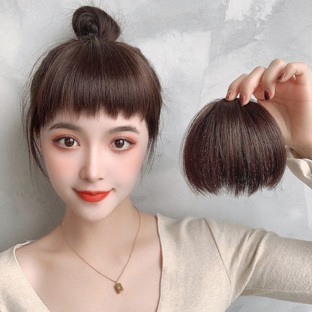 假髮女 日系 二次元 短髮 假劉海 假髮片 瀏海髮片 無痕 自然 輕薄 個性 造型 空氣劉海 仿真髮片 真髮 隱形013