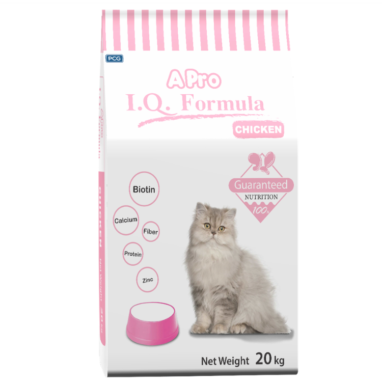 APro IQ 慧寶 雞肉味成貓糧 20KG