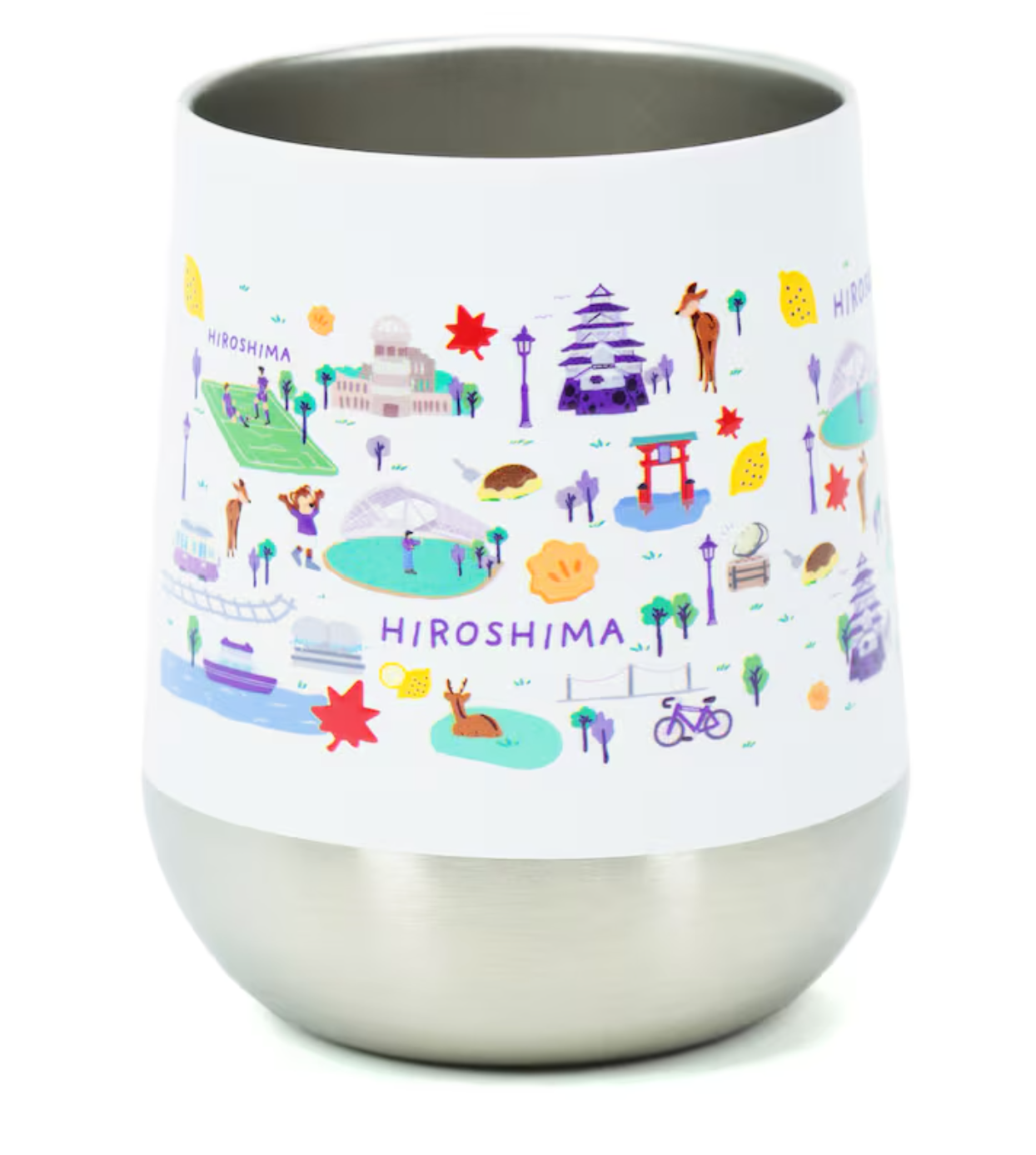 廣島三箭  地圖設計 保溫杯 (310ml)