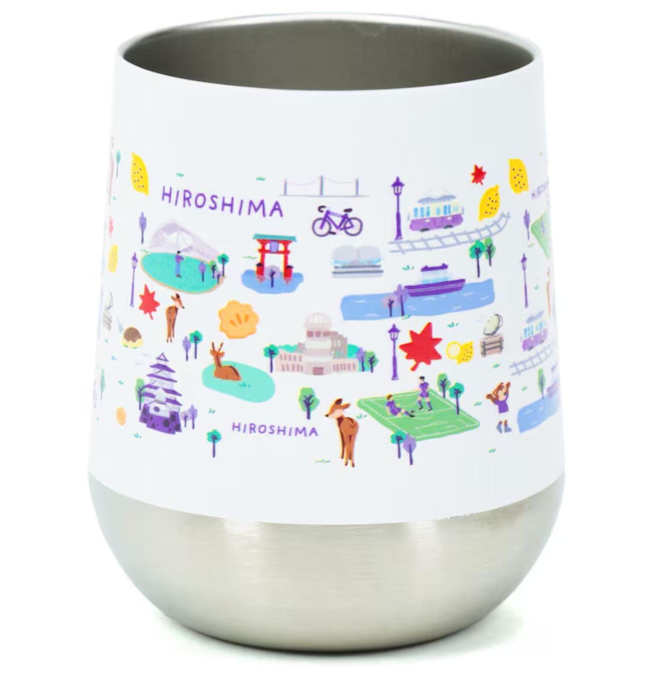 廣島三箭  地圖設計 保溫杯 (310ml)