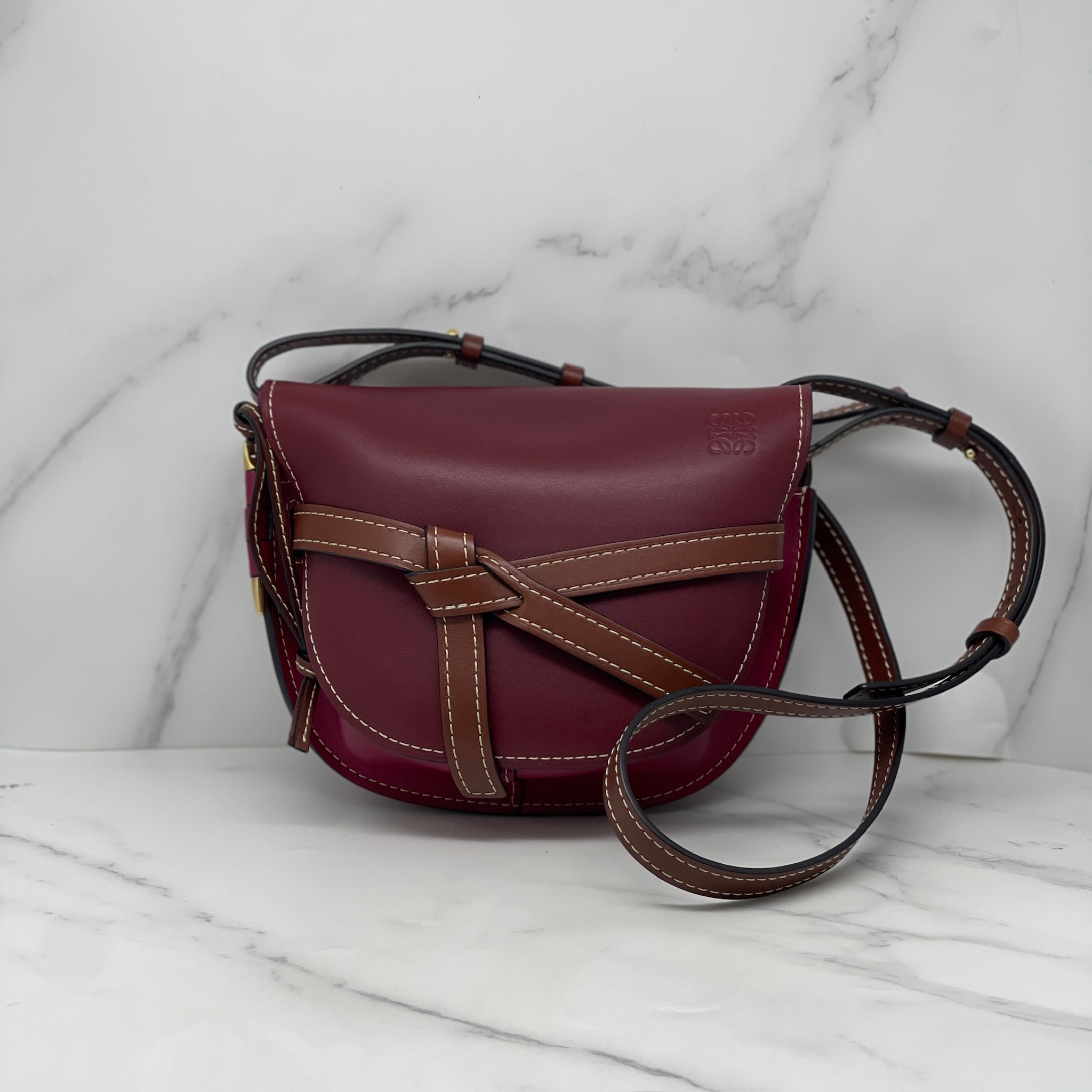 Loewe Small Gate（Wine/Cherry）