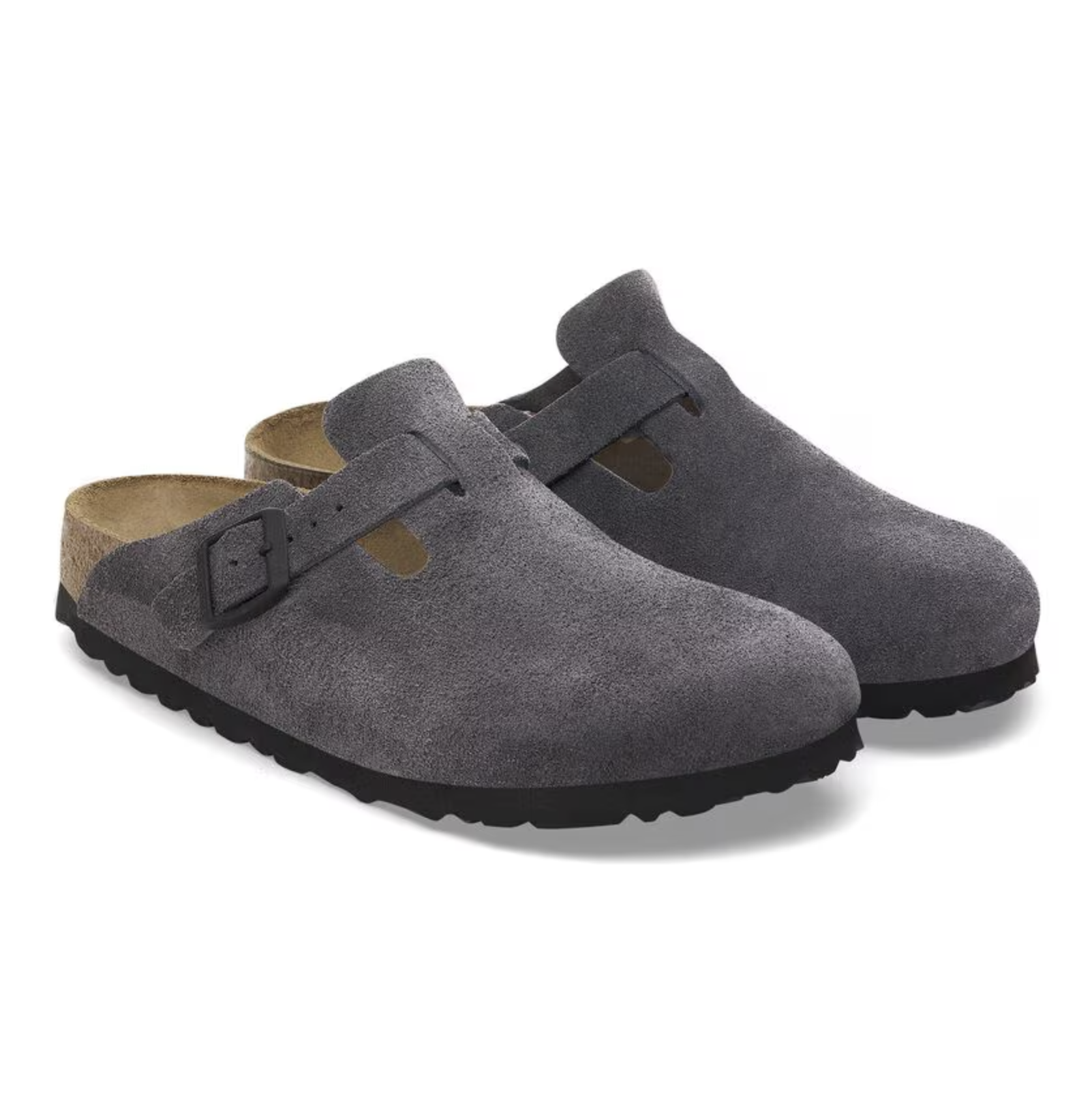 [Instock] Birkenstock Boston Suede Velvet Grey | 1028602