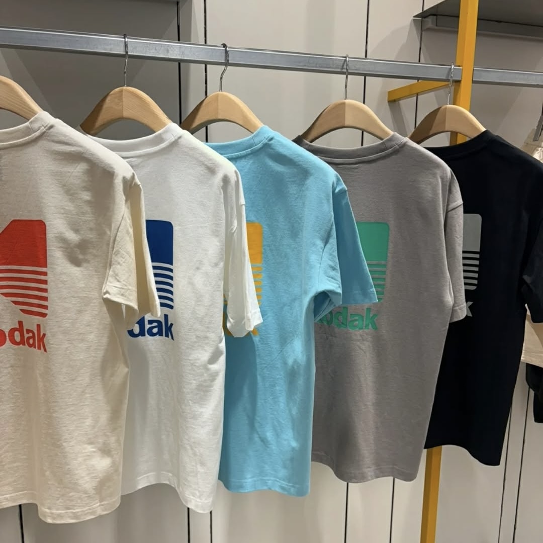 🇰🇷 KODAK Apparel 柯達 撞色 LOGO 短T 短袖 男女 / 現貨