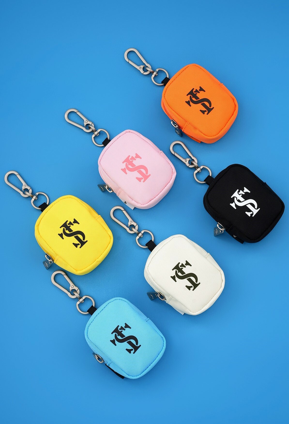 STK SmallTownKid 基礎LOGO 刺繡 零錢耳機包