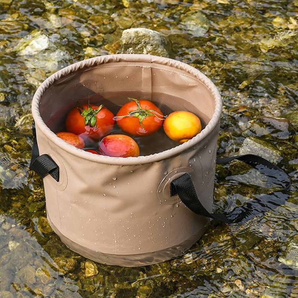 摺疊水桶 釣魚桶 攜帶式水桶 萬用袋 露營折疊水桶 大容量水桶 輕便水桶 泡腳桶 收納伸縮袋 儲水桶 洗車水桶 403