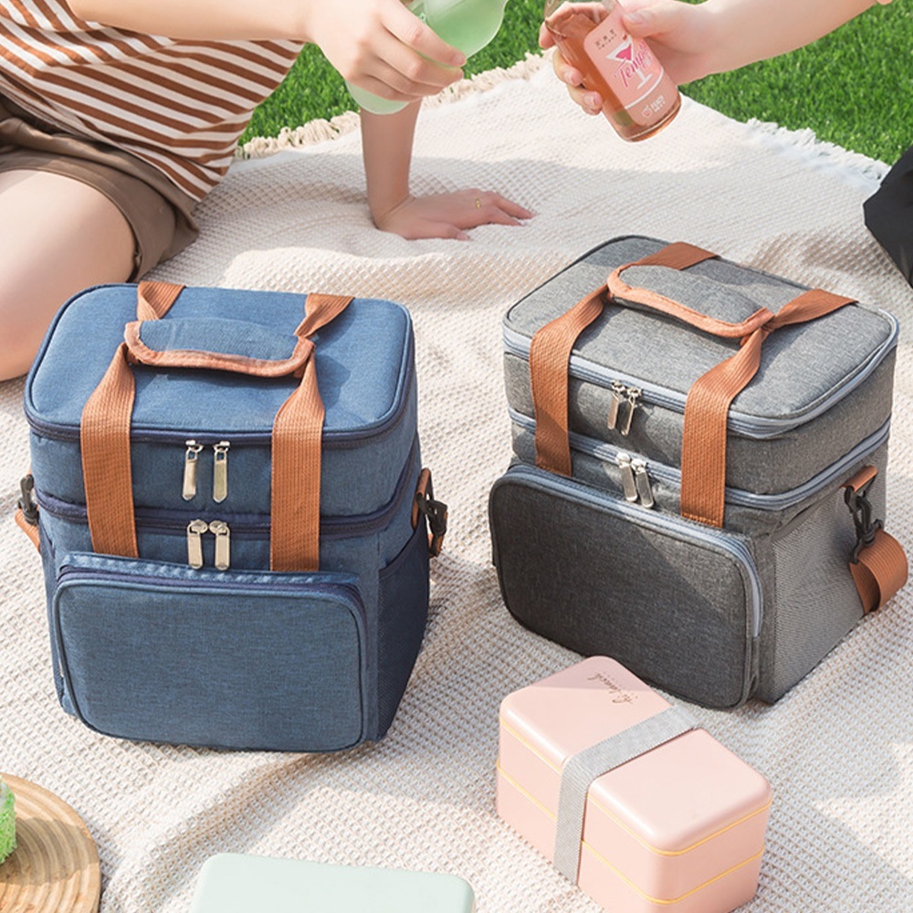 包包 手提袋 斜背包 保溫袋 保冰袋 雙層保溫袋 手提午餐袋 野餐袋 防水保溫袋 飯盒袋 便當袋 保溫袋大容量 934