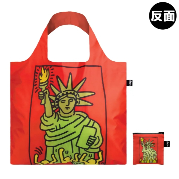 【樂森藥局】LOQI 春捲包購物袋｜凱斯哈林 紐約