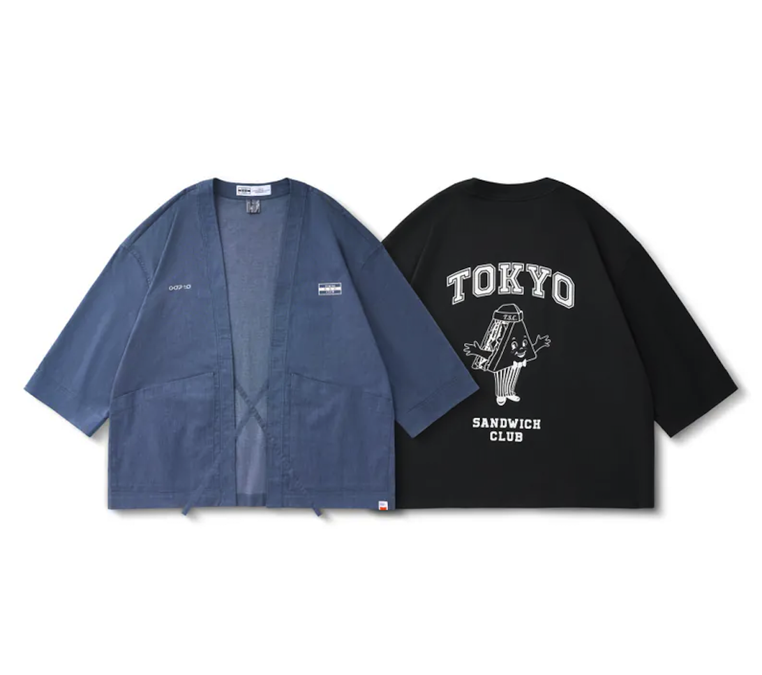 【現貨】FILTER017® Culture Supply™ X oqLiq® TOKYO SANDWICH CLUB | B.D.O. SERIES TSC Boy Noragi / 三明治吉祥物野良罩衫