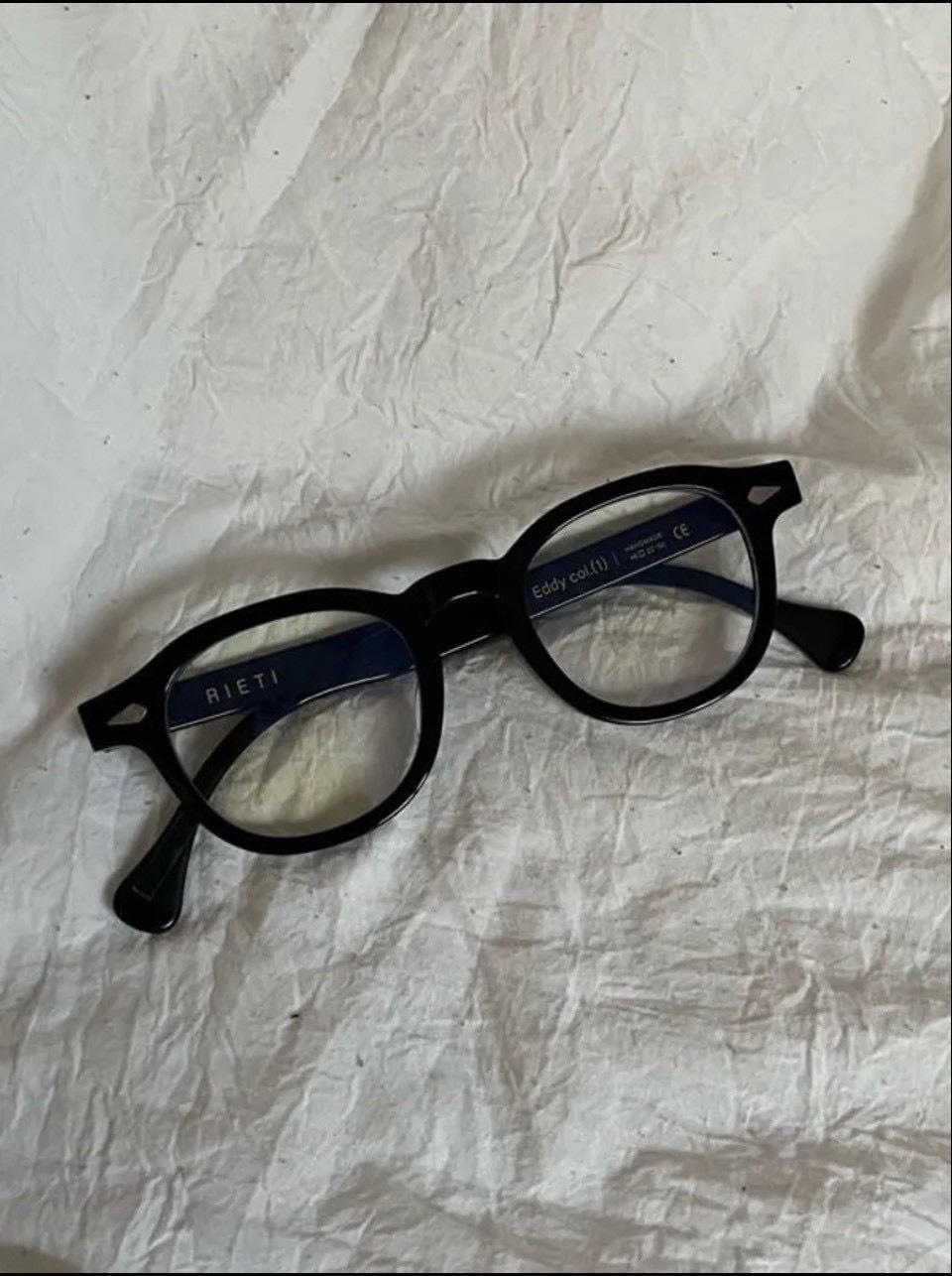 Rieti handmade eyewear  波士頓黑框 眼鏡