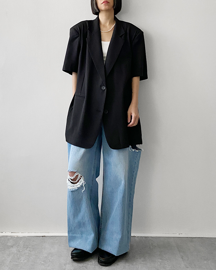 MKP-2702 破壞處理牛仔褲