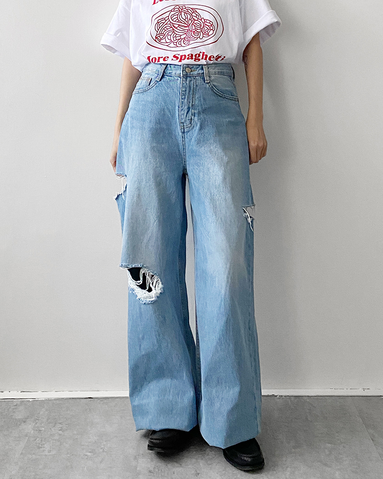 MKP-2702 破壞處理牛仔褲