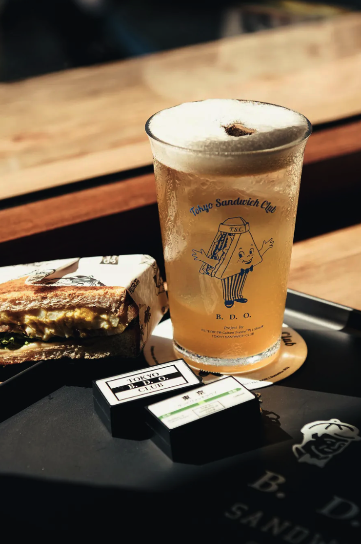 【現貨】FILTER017® Culture Supply™ TOKYO SANDWICH CLUB | B.D.O. SERIES Glass / 玻璃杯-TSC Boy