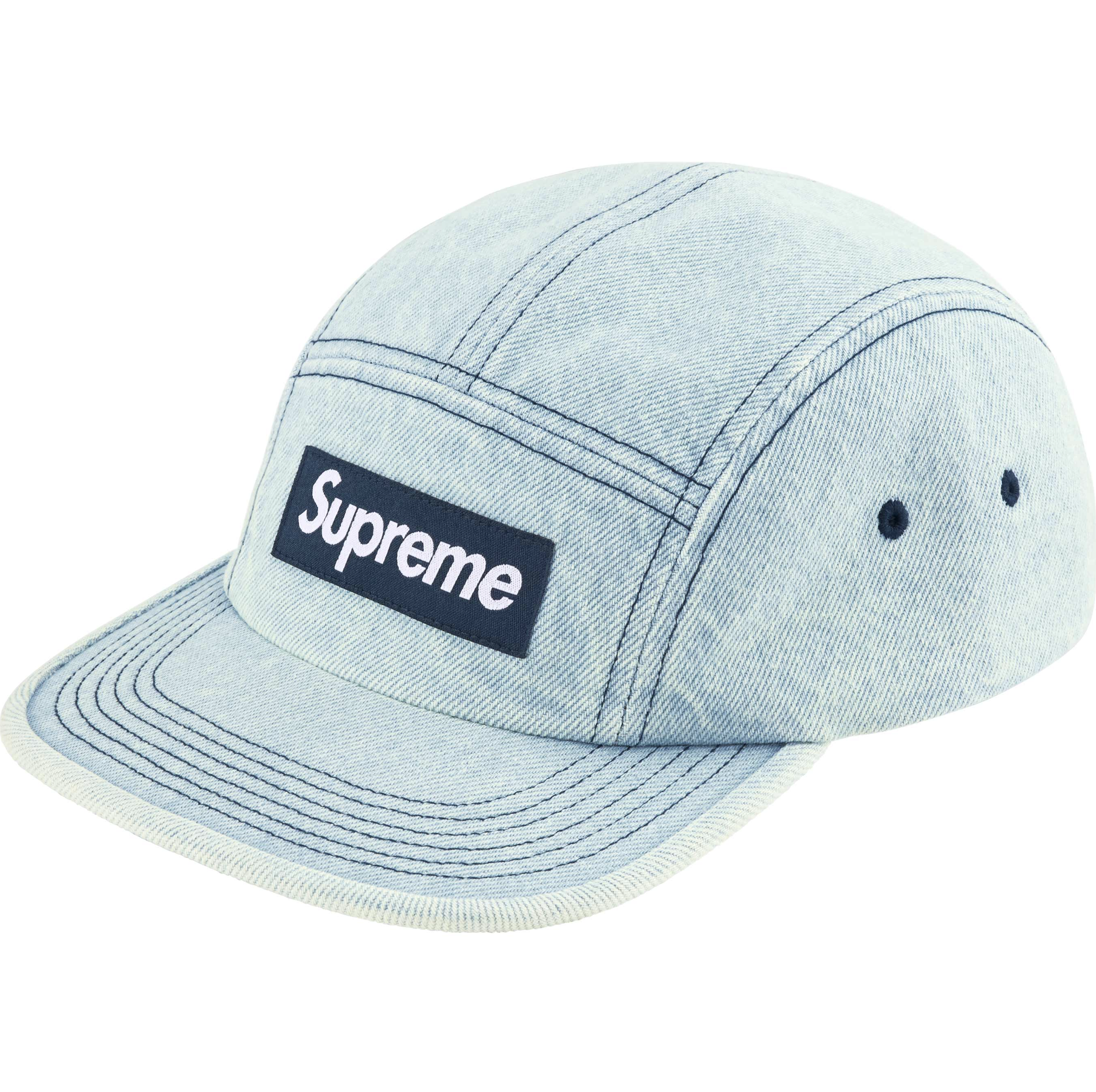 Supreme SS25 Denim Camp Cap