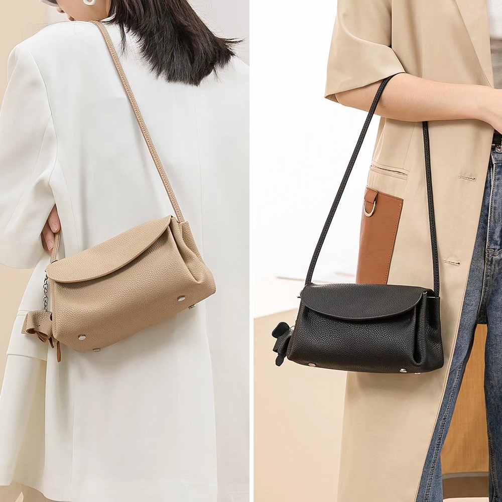 包包 斜背包 小包包 真皮包包 牛皮包包 斜背小包 多功能小包 手機包 休閒斜背包 真皮雲朵包 牛皮肩背包 禮物 191