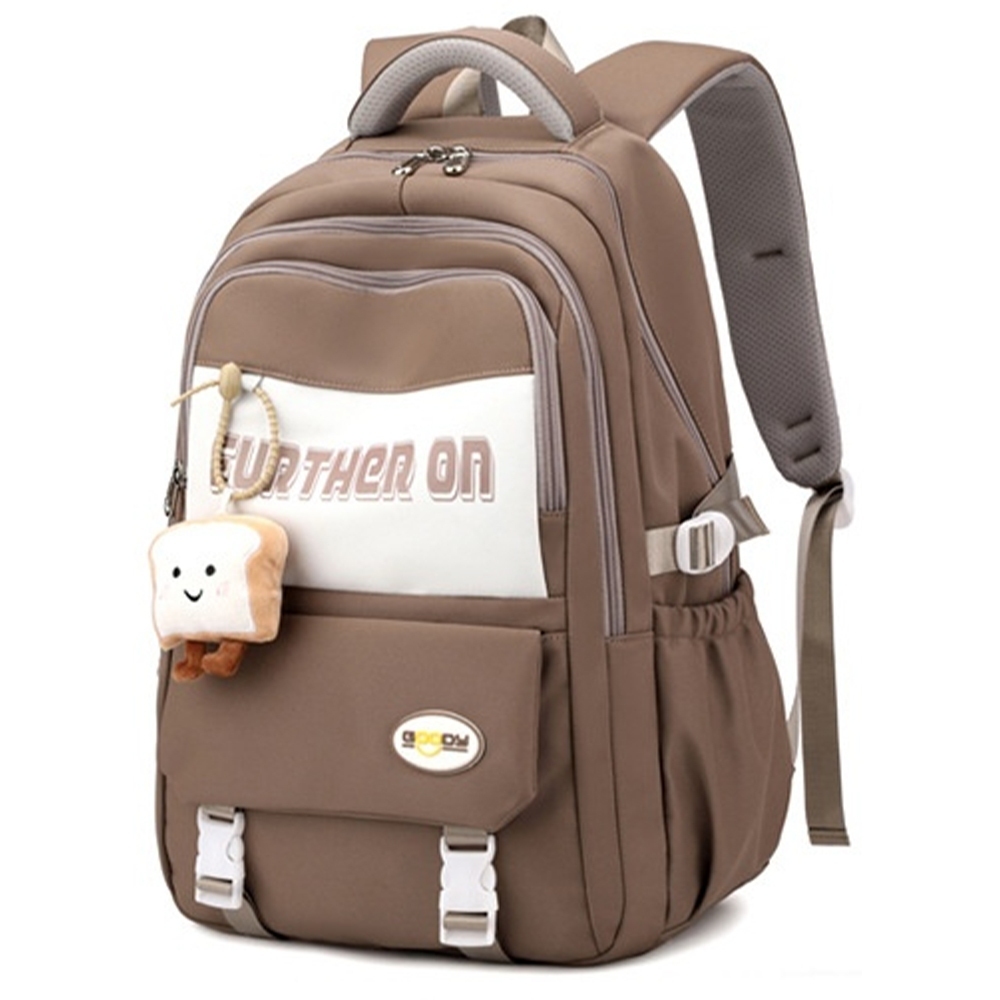 包包 後背包 書包 大學生背包 大容量後背包 雙肩包 日系包包 可愛背包 奶茶色包包 防潑水包包 行李背包 禮物 858