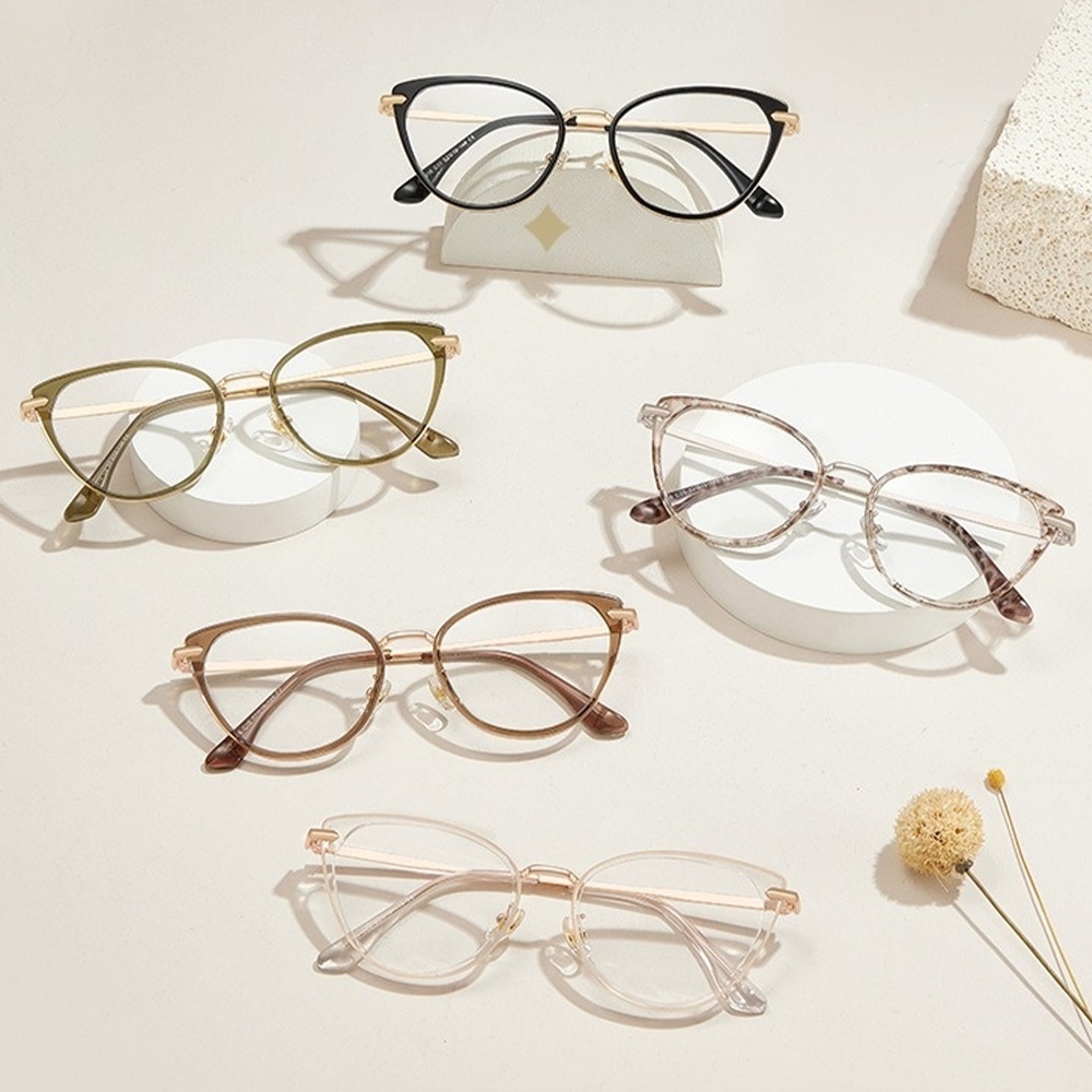 貓眼眼鏡 女生眼鏡 鏡框 眼鏡 ins眼鏡 眼鏡框 多邊形鏡框 素顏眼鏡 學生眼鏡 無度數眼鏡 網紅款眼鏡 026