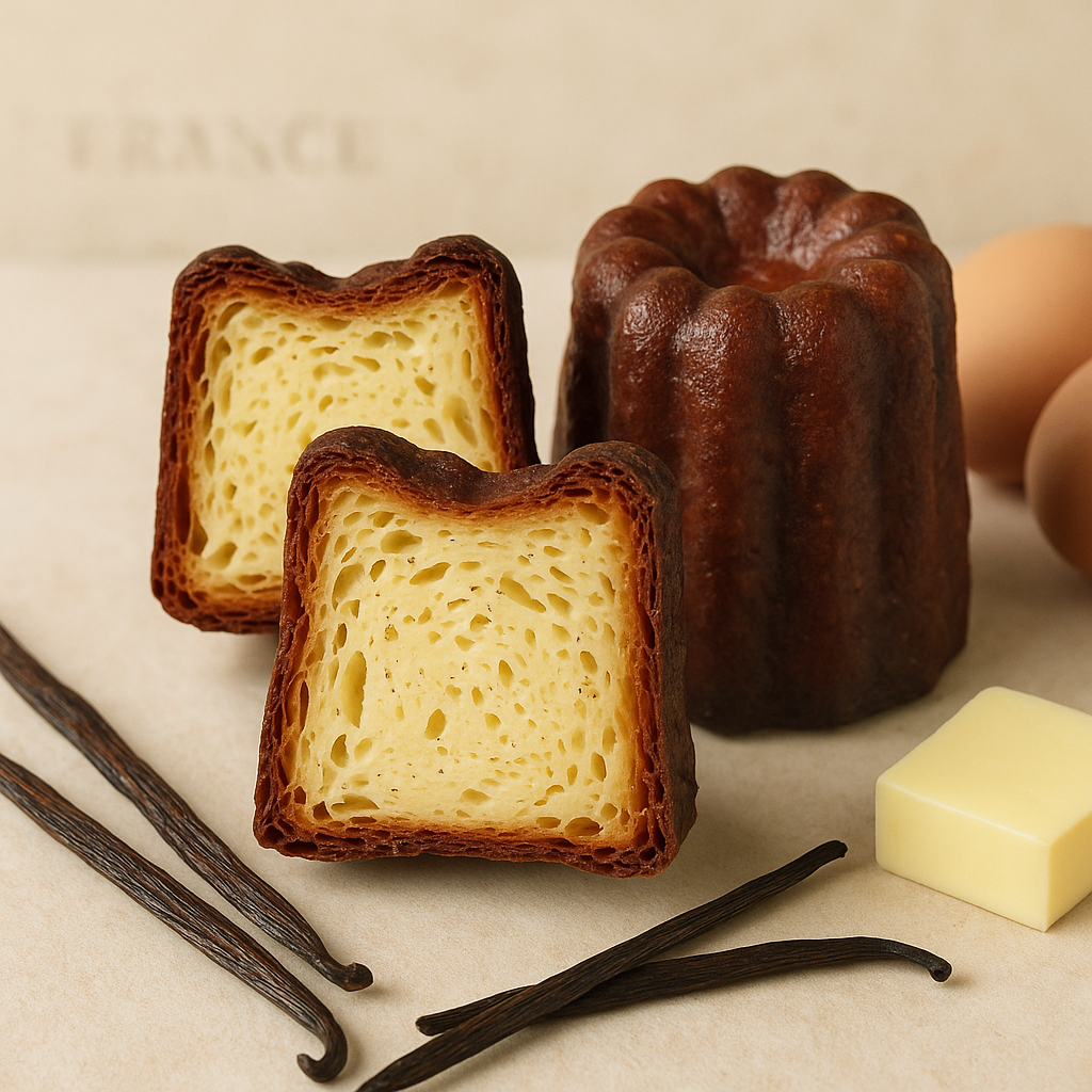 【米樂客】可麗露禮盒｜無麩質｜香草可麗露