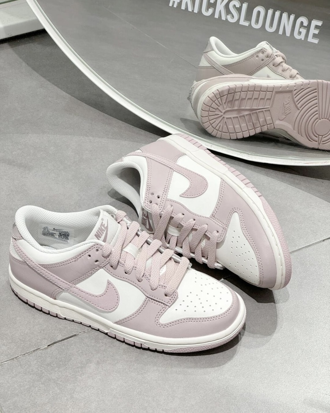 【現貨】Nike Dunk Low 淺奶油底 淺粉紫