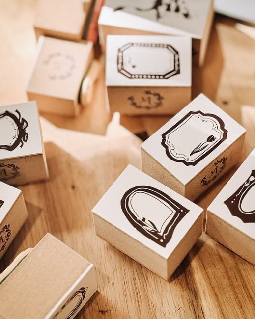 Meow Illustration．收藏家M先⽣系列 壓縮⽊印章 共八款