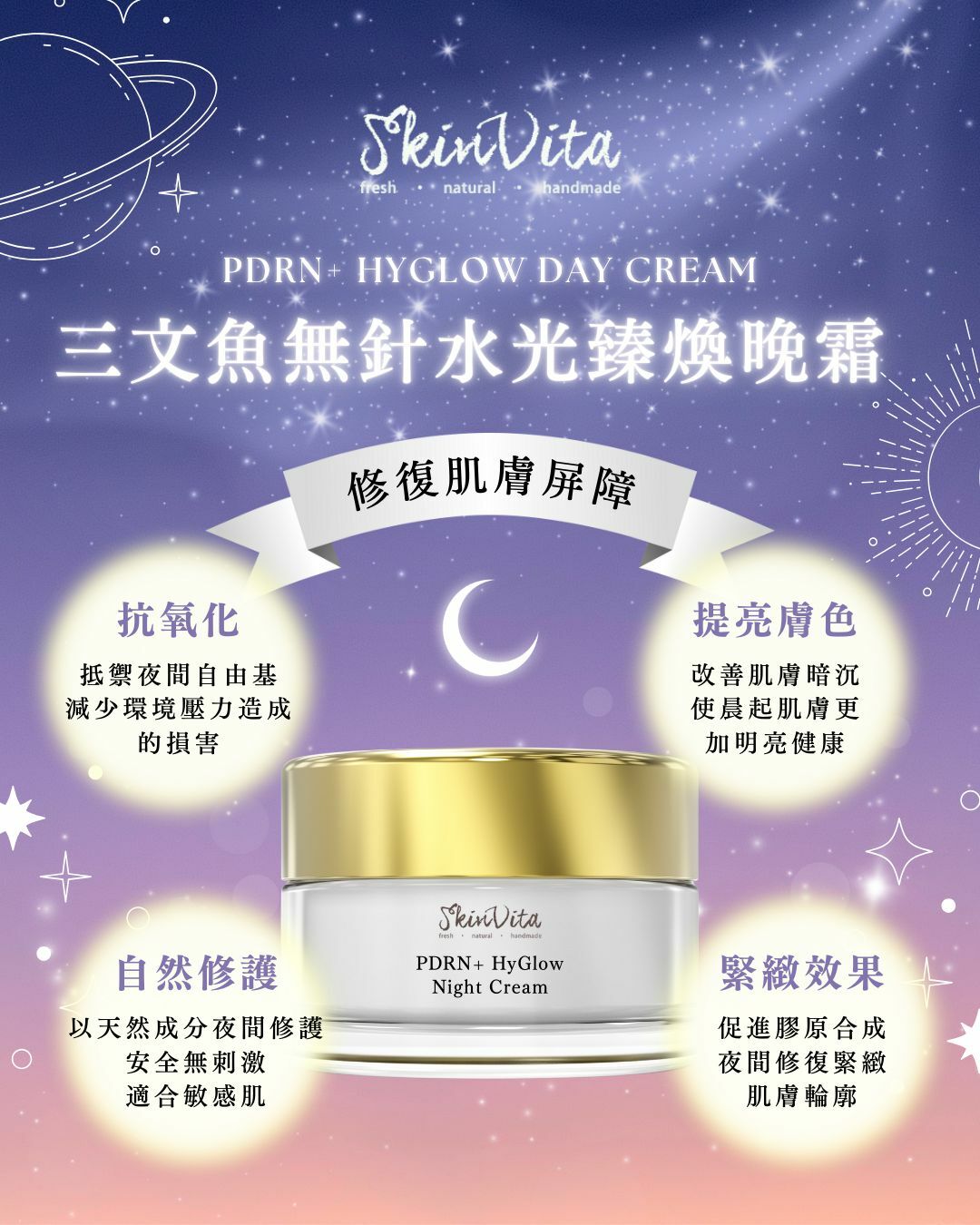 三文魚無針水光臻煥晚霜