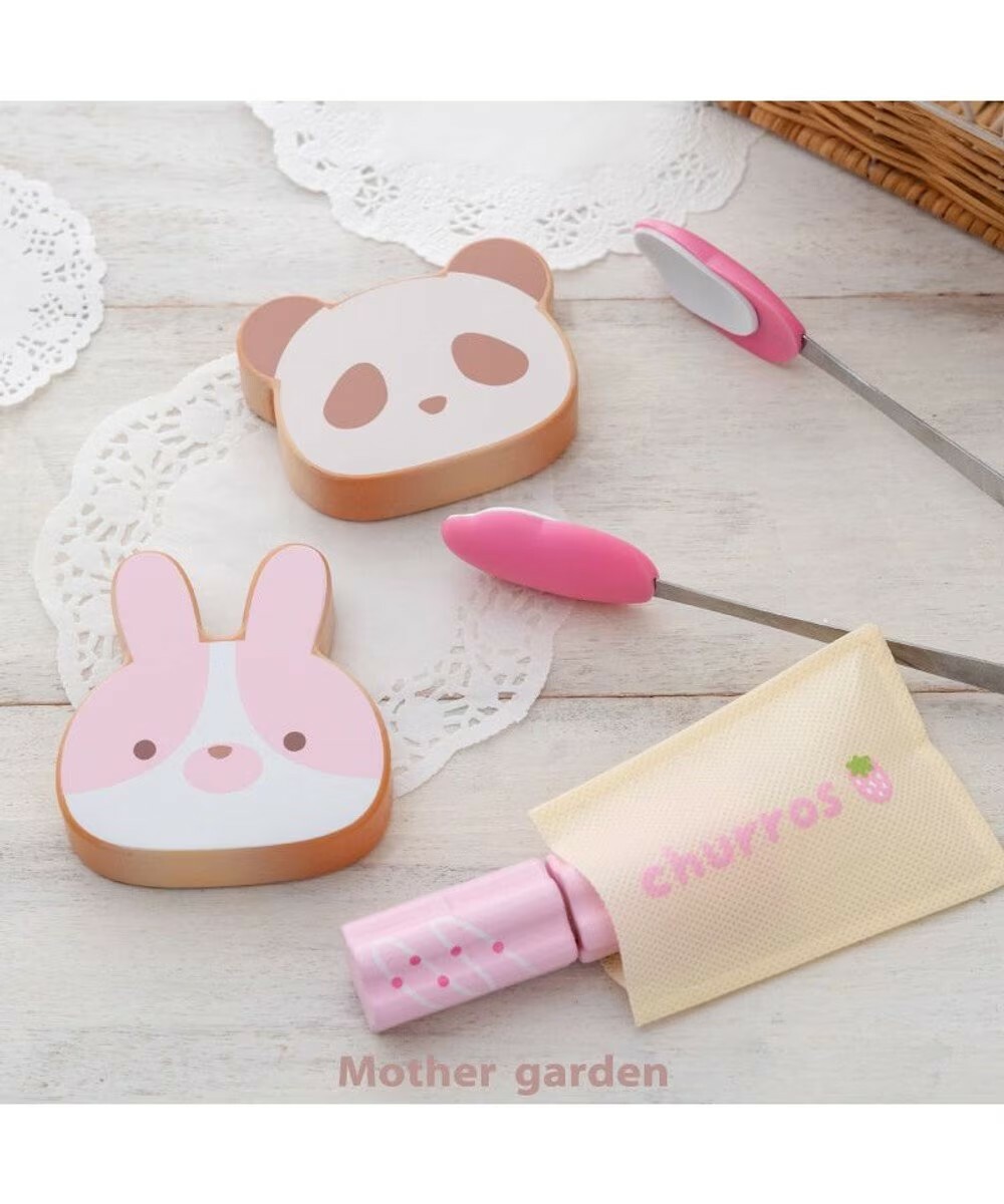 【日本Mother Garden】料理夾 (桃紅)19.8cm