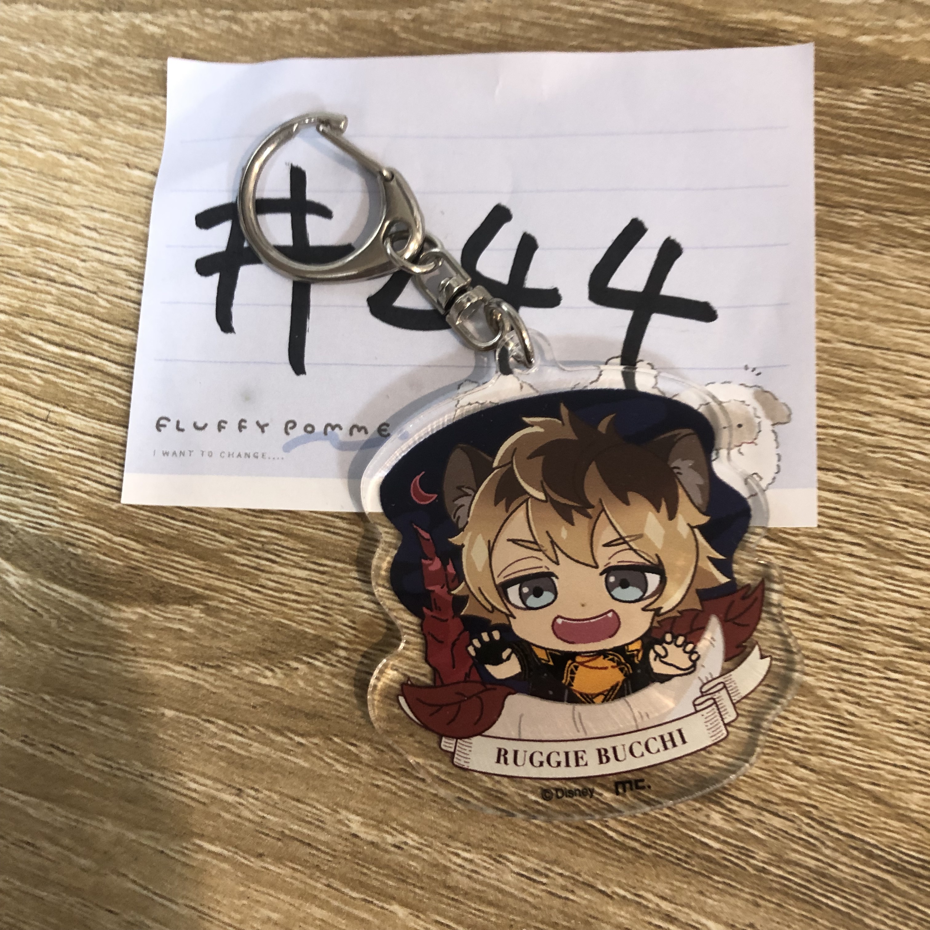 TWST ruggie  掛件#244