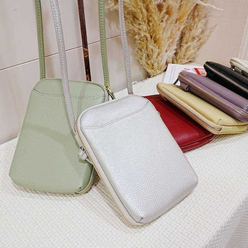 卡包 手機包 包包 真皮包包 牛皮手機包 手機腰包 手機包斜背 情侶包 手機卡夾 鑰匙卡包 閨蜜包包 皮革包 085