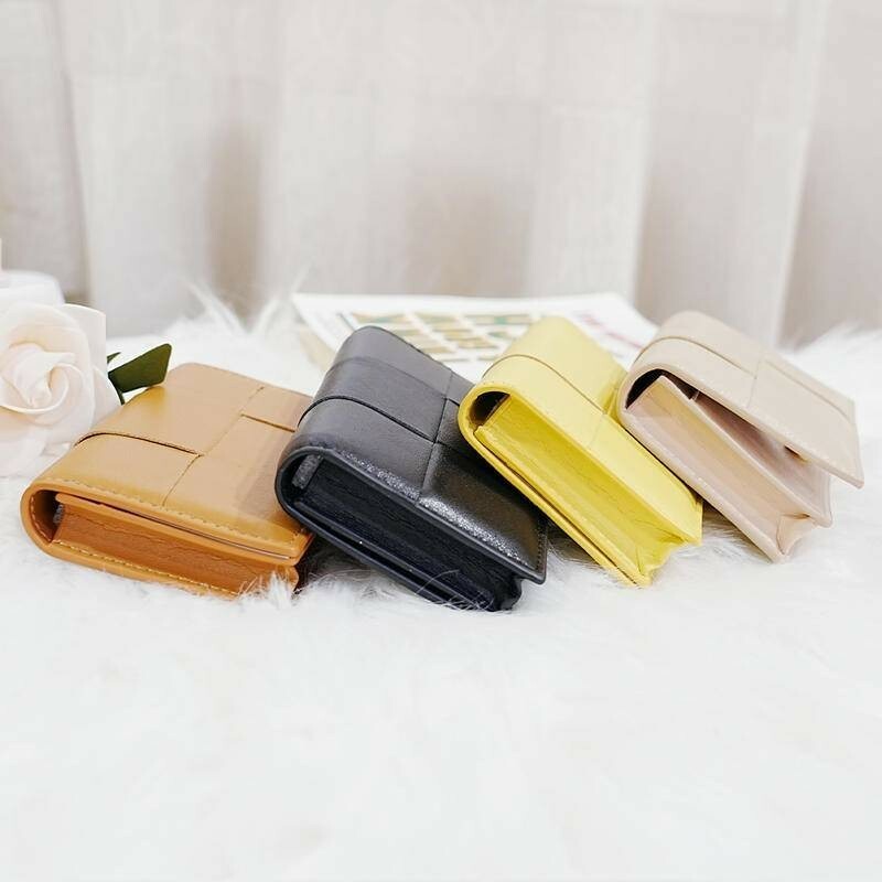 真皮錢包 零錢包 錢包女 小錢包 羊皮卡包 短夾 名片包 零錢包ins 編織錢包 羊皮錢包 編織卡包 可愛零錢包 080