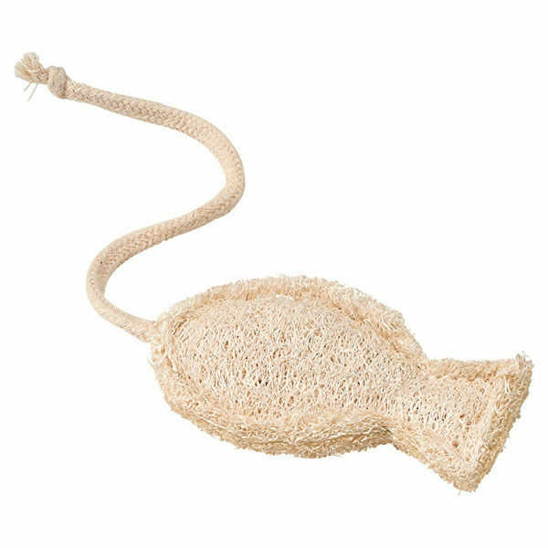 Sunrise NaturaHa Natural Teeth Molar Loofah Cotton Fish