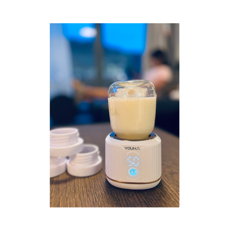 Youha ComfortWarm Portable Bottle Warmer - Fast Heating, Smart Temperature Control, Hong Kong Stock