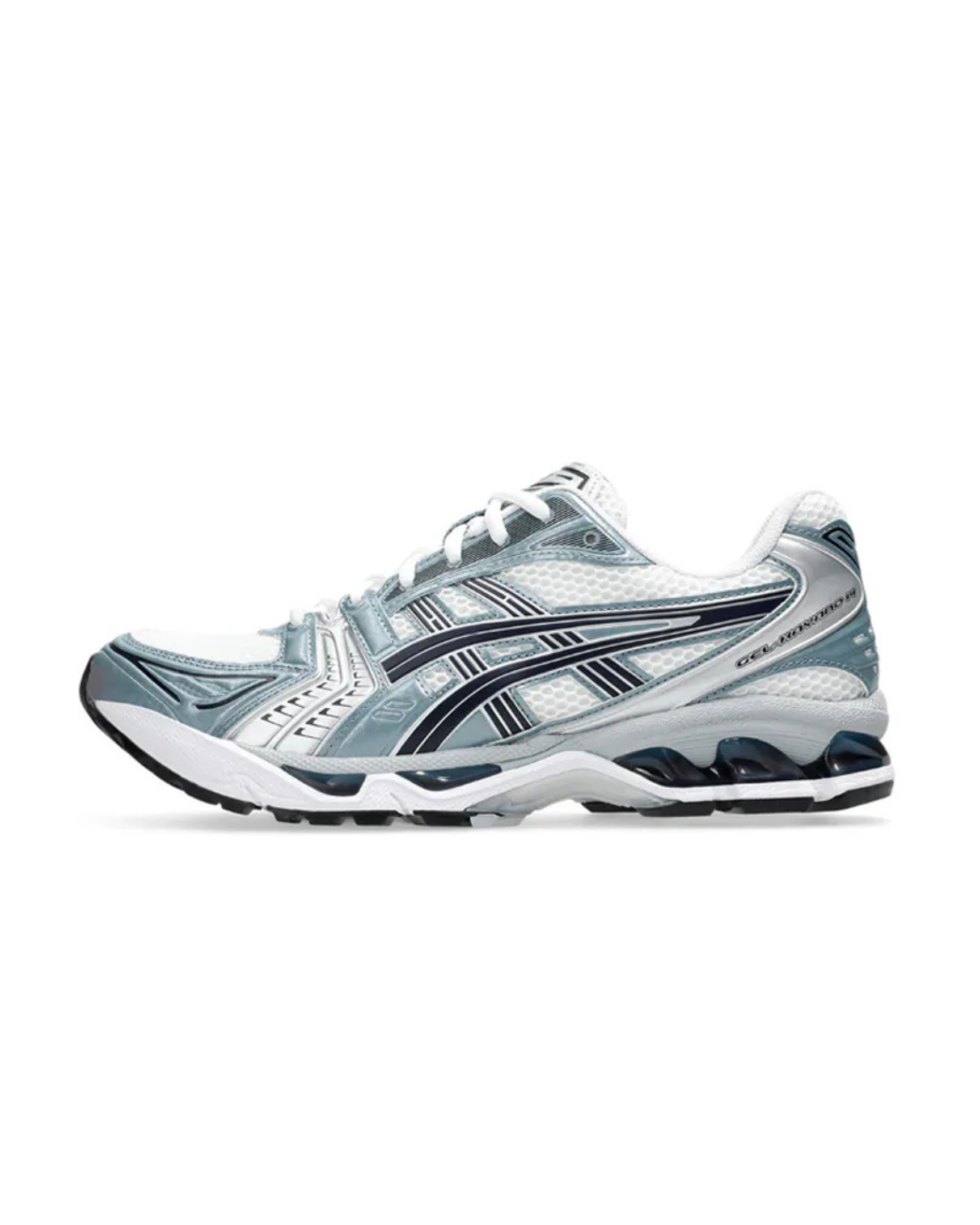 ASICS GEL-Kayano 14 "White/Fjord Grey" 海洋灰 慢跑鞋 男鞋 1203A537-106