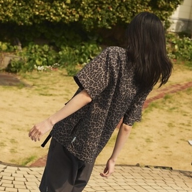 FREAK'S STORE 【BEACH & FESTIVAL】防水 尼龍 開領 豹紋 襯衫 短袖