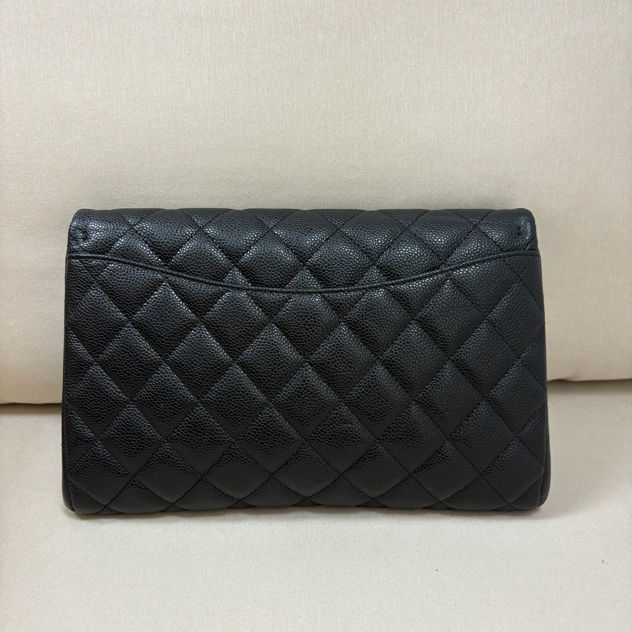 Chanel Timeless Clutch - Black / Shw