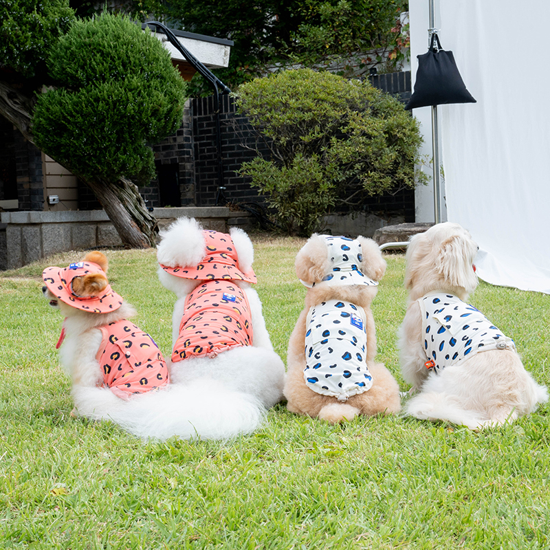 Puppy Gallery - 豹紋涼感背心(兩色）