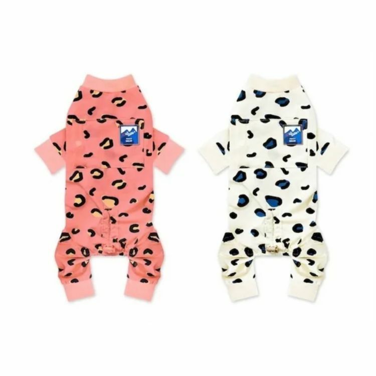 Puppy Gallery - 豹紋涼感四腳衣(兩色）